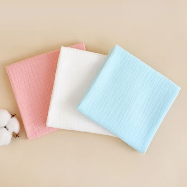 8pcs/lot 100% Organic Cotton Baby Diapers Soft Gauze Newborn Changing Nappy Double Layers Washable Reusable Baby Diaper Towel - Image 5