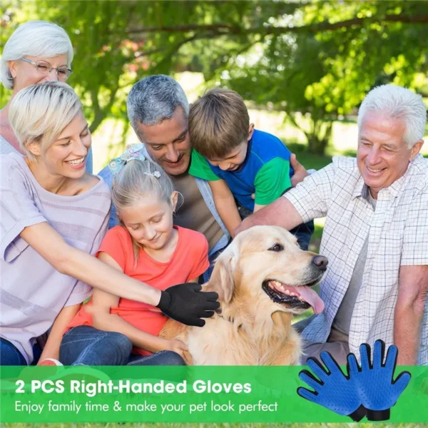 Fashion Rubber Pet Bath Brush Dog Toys Environmental Protection Silicone Glove for Pet Massage for Dogs and Cats Pet Accessories - Image 5