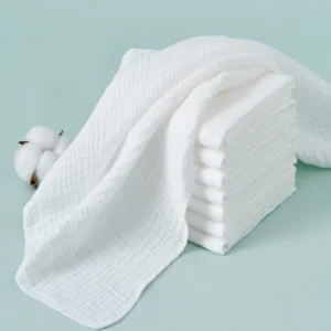 8pcs/lot 100% Organic Cotton Baby Diapers Soft Gauze Newborn Changing Nappy Double Layers Washable Reusable Baby Diaper Towel
