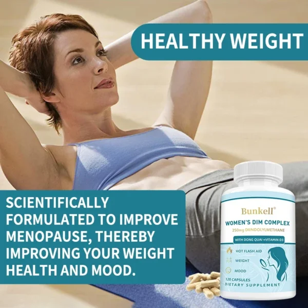 DIM Supplement - with Broccoli, Organic Alfalfa, Vitamin D and Kale. Menopause, Night Sweats, Mood, PCOS, Weight Management - Image 5