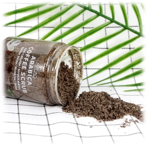 MELAO Coffee Body Scrub Moisturizing Exfoliating Remove Dead Skin Whitening Organic Natural 283g - Image 6