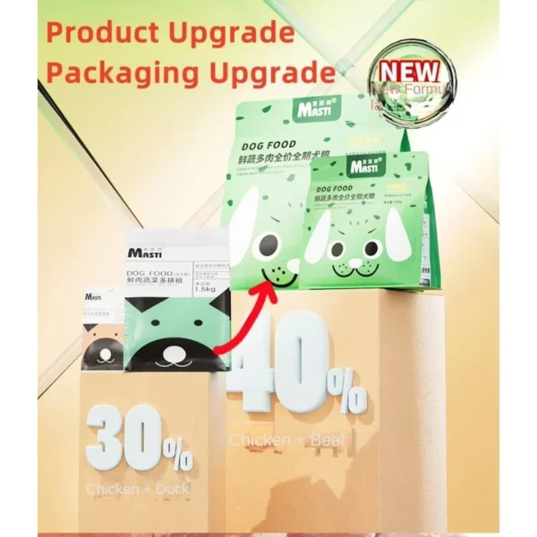 Dog Food Pet Snacks High Protein Chicken Natural Organic Vegetable Dry Dog ​​food Delicious and Nutritious Dog Training Rewards - Image 2